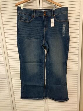 Lane Bryant Dark Blue Flare Jeans 20p NWT